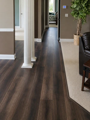 Interior remodeling with updated flooring, trim, and finished room details.
